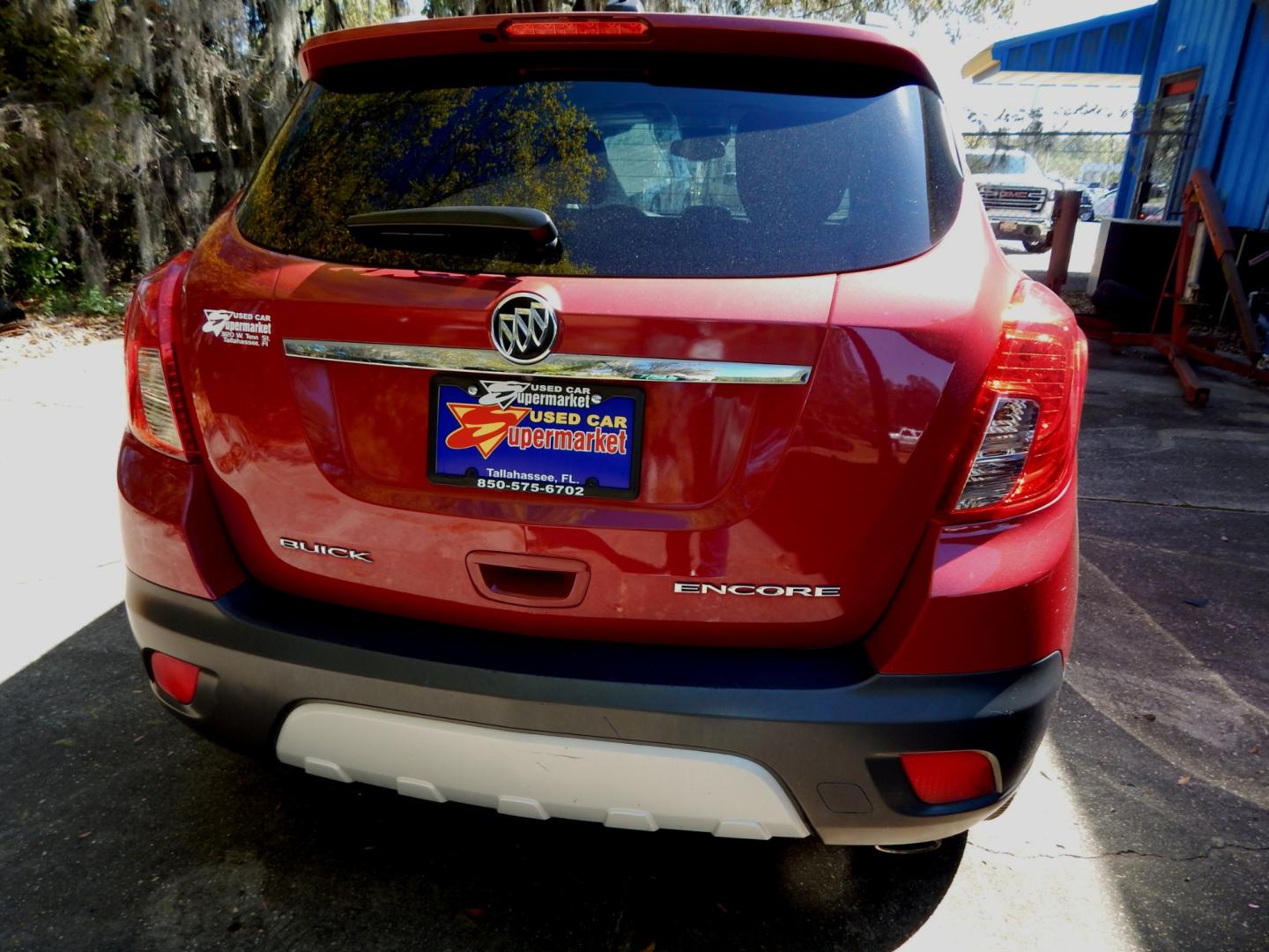 2016 Maroon /Charcoal Buick Encore (KL4CJASB1GB) with an 1.4L engine, Automatic transmission, located at 3120 W Tennessee St, Tallahassee, FL, 32304-1002, (850) 575-6702, 30.458841, -84.349648 - Photo#3